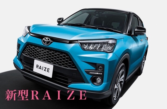 今話題の新型車！トヨタRAIZE（ライズ）