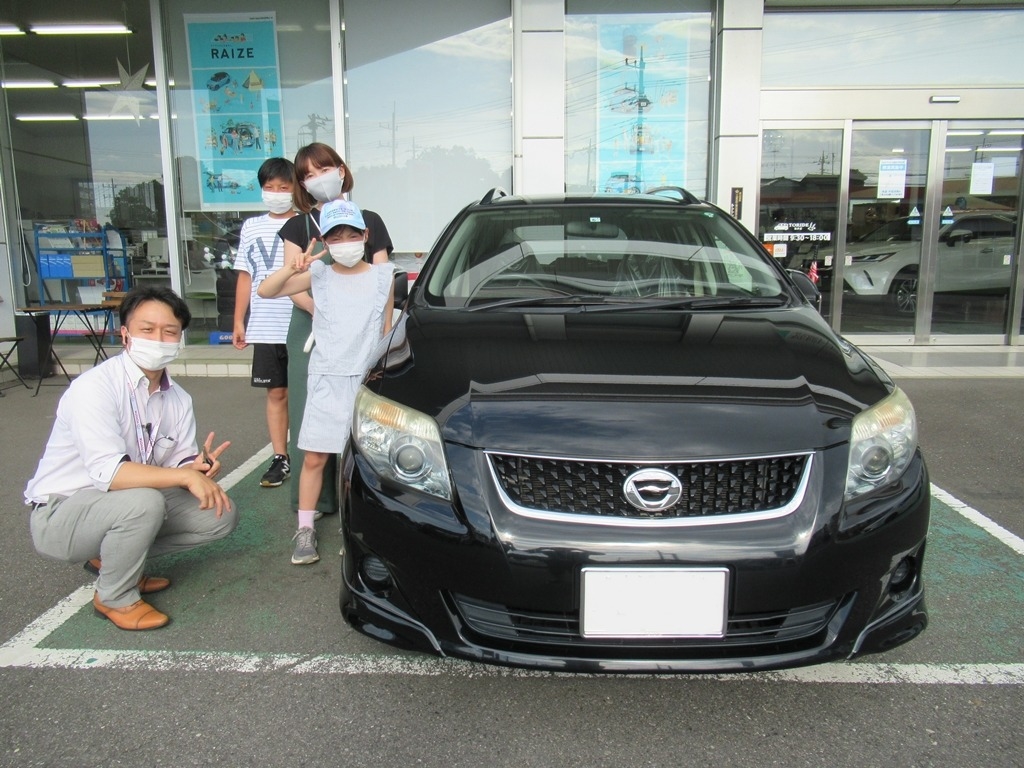 H様 中古車のご納車がありました H様 中古車のご納車がありました