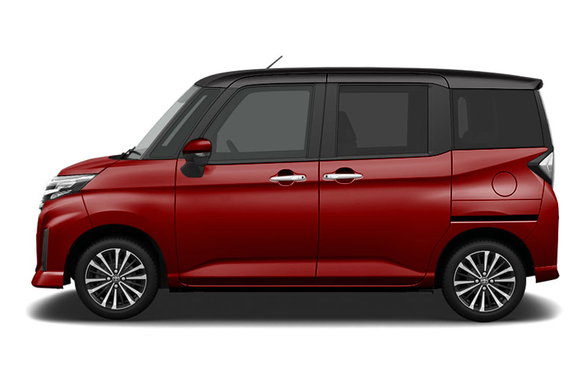 新型ルーミー  新型ルーミーは茨城トヨタから。  茨城トヨタ