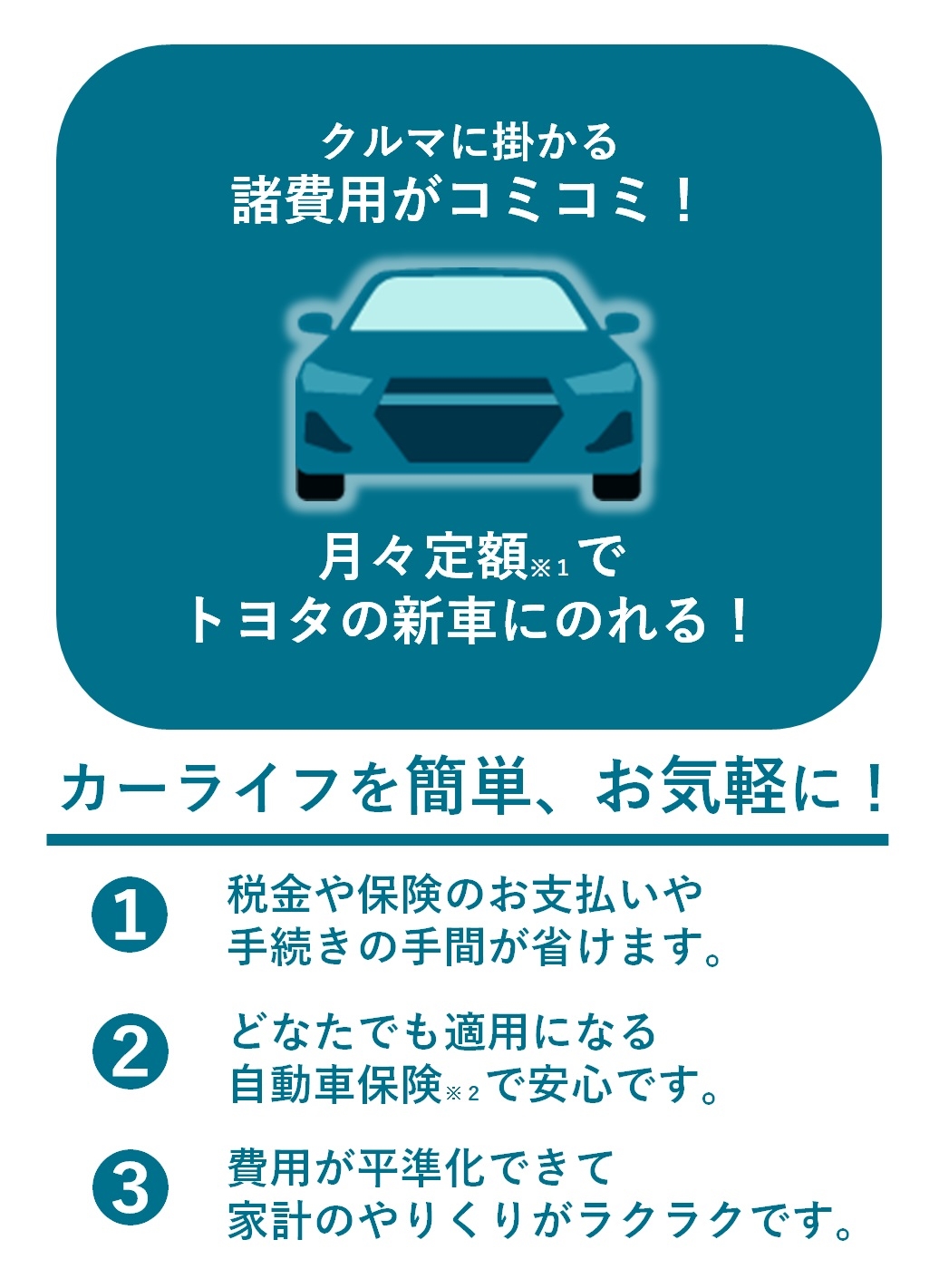 クルマのサブスク、KINTO | 茨城トヨタ