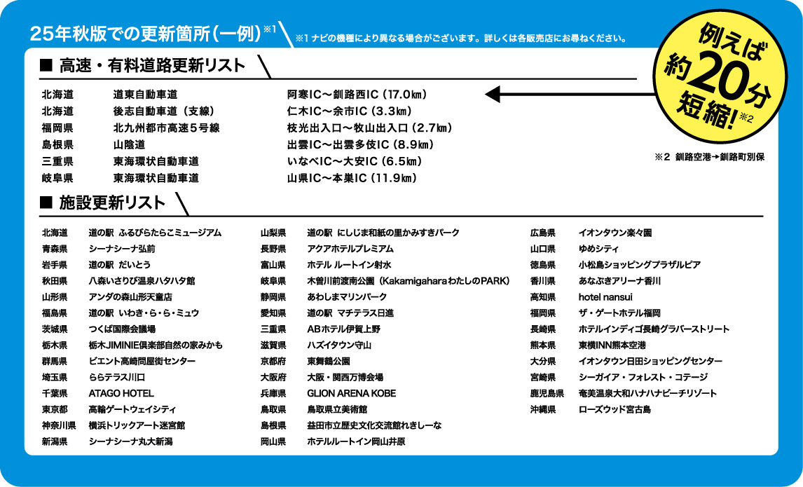 トヨタ純正ナビ地図ソフト | 茨城トヨタ トヨタ純正ナビ地図ソフト | 茨城トヨタ