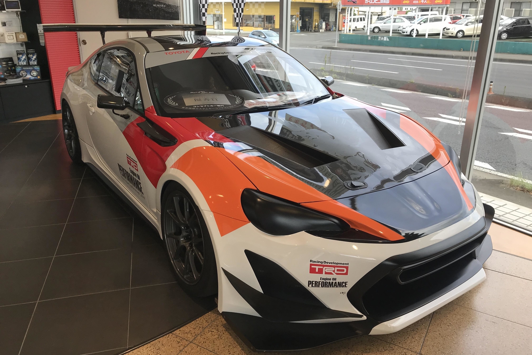 86 TRD グリフォン コンセプト 展示開始!‼️